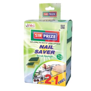 Sir Prize Nail Saver Scrub Sponge Product code - SP -NS